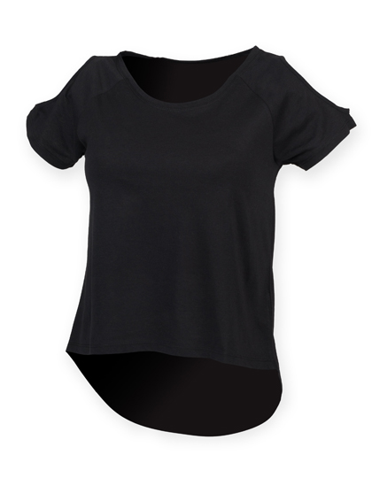 T-Shirt Woman Drop Tail T